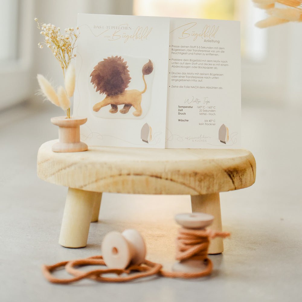 Bügelbild | Theo (Löwe)