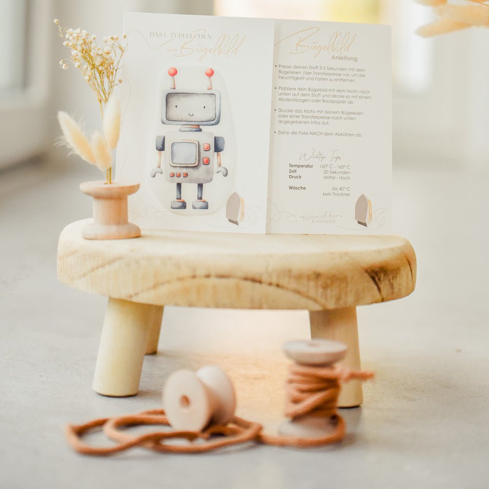 Bügelbild | ROB-E (Roboter)