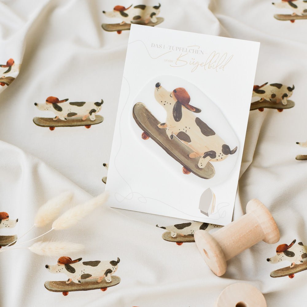 Bügelbild | Oskar (Hund)