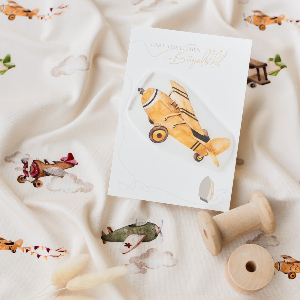 Bügelbild | Überflieger (Flugzeug)