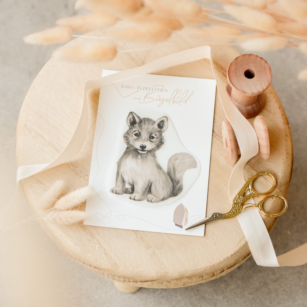 Bügelbild | Luna (Wolf)