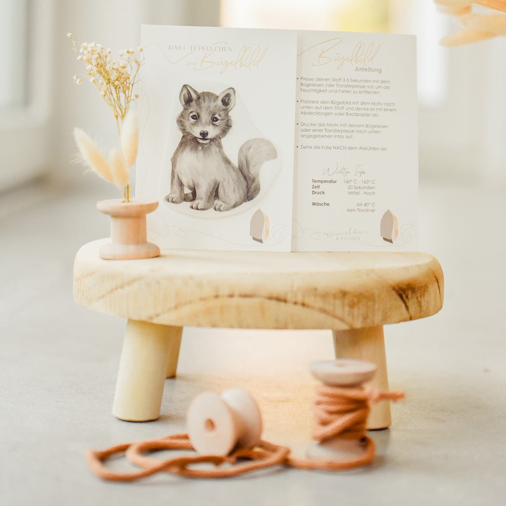 Bügelbild | Luna (Wolf)