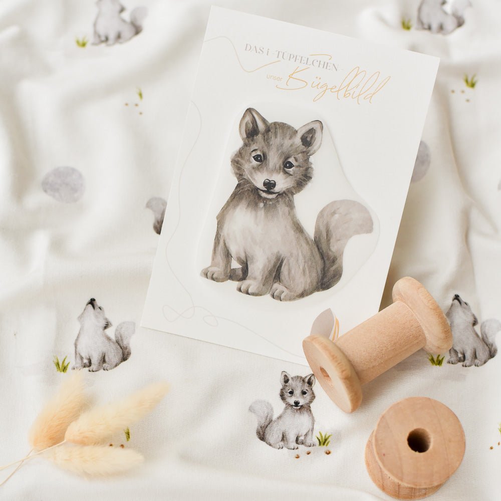 Bügelbild | Luna (Wolf)