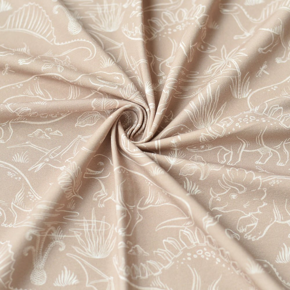 Dinomania dunkel | Jersey & French Terry (BIO)