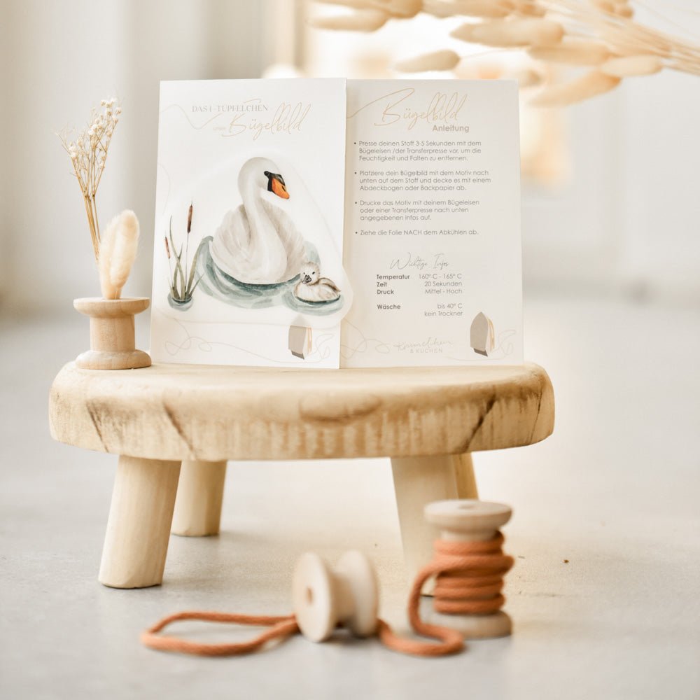 Bügelbild | Odette von Schwan