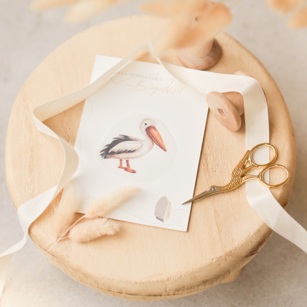 Bügelbild | Pepe (Pelikan)