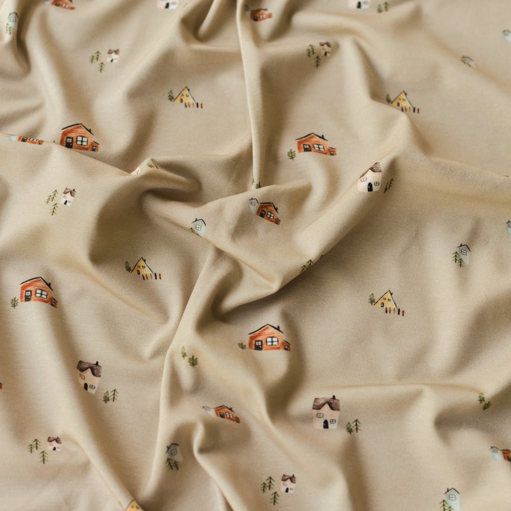 Tiny Village dunkel | Jersey & French Terry (BIO)