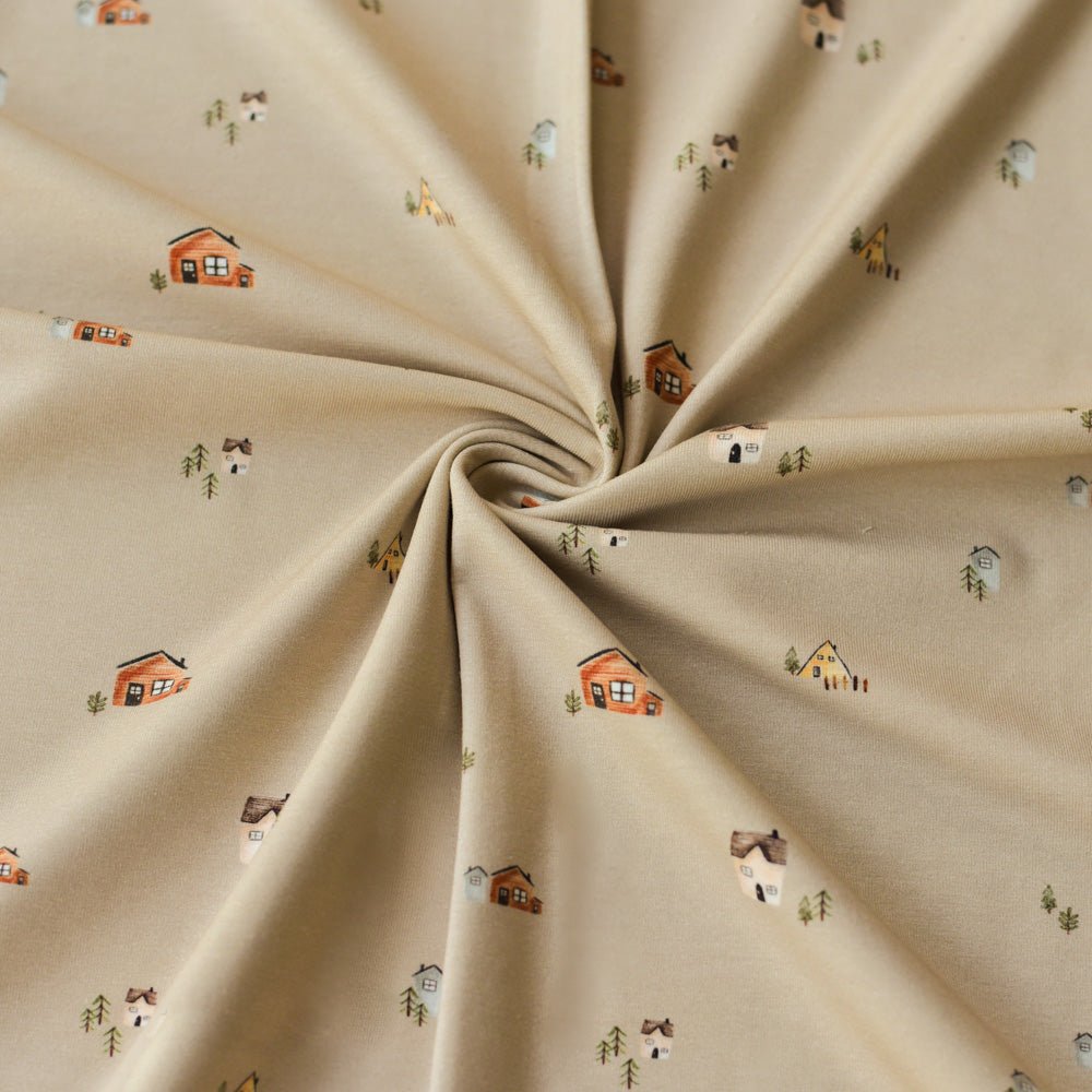 Tiny Village dunkel | Jersey & French Terry (BIO)