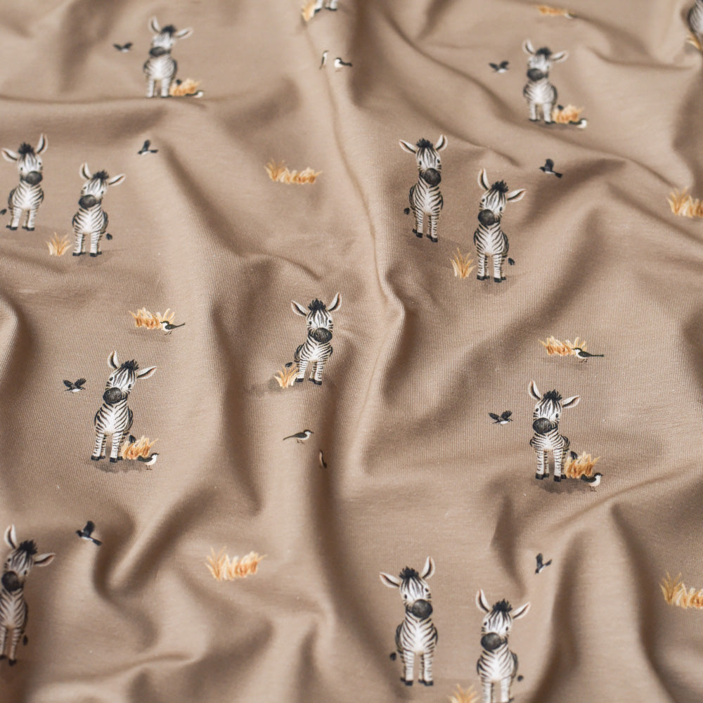 Zilo Zebrino dunkel (Zebra) | Jersey & French Terry (BIO)