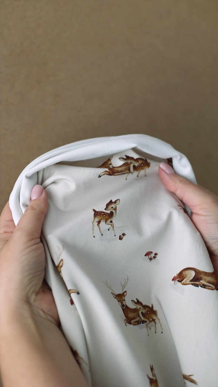 Hugo Hüter des Waldes hell (Hirsch) | Jersey & French Terry (BIO)