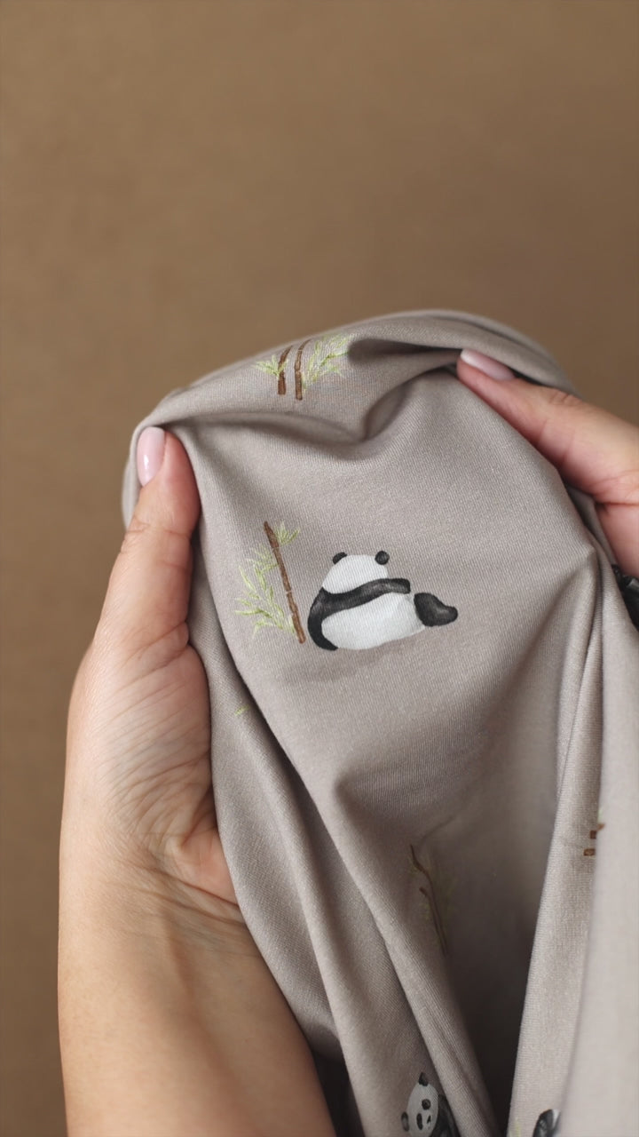 Gisela die Gemütliche dunkel (Panda) | Jersey & French Terry (BIO)