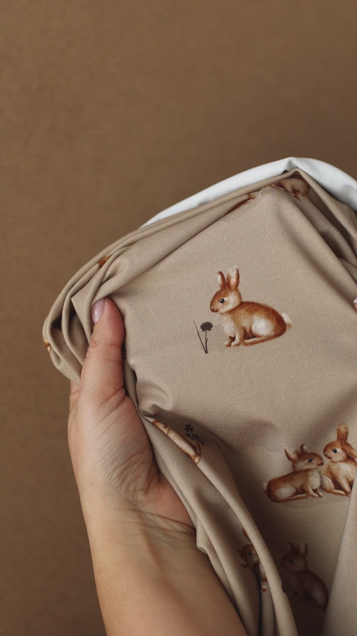 Lotta Langohr dunkel (Hase) | Jersey & French Terry (BIO)