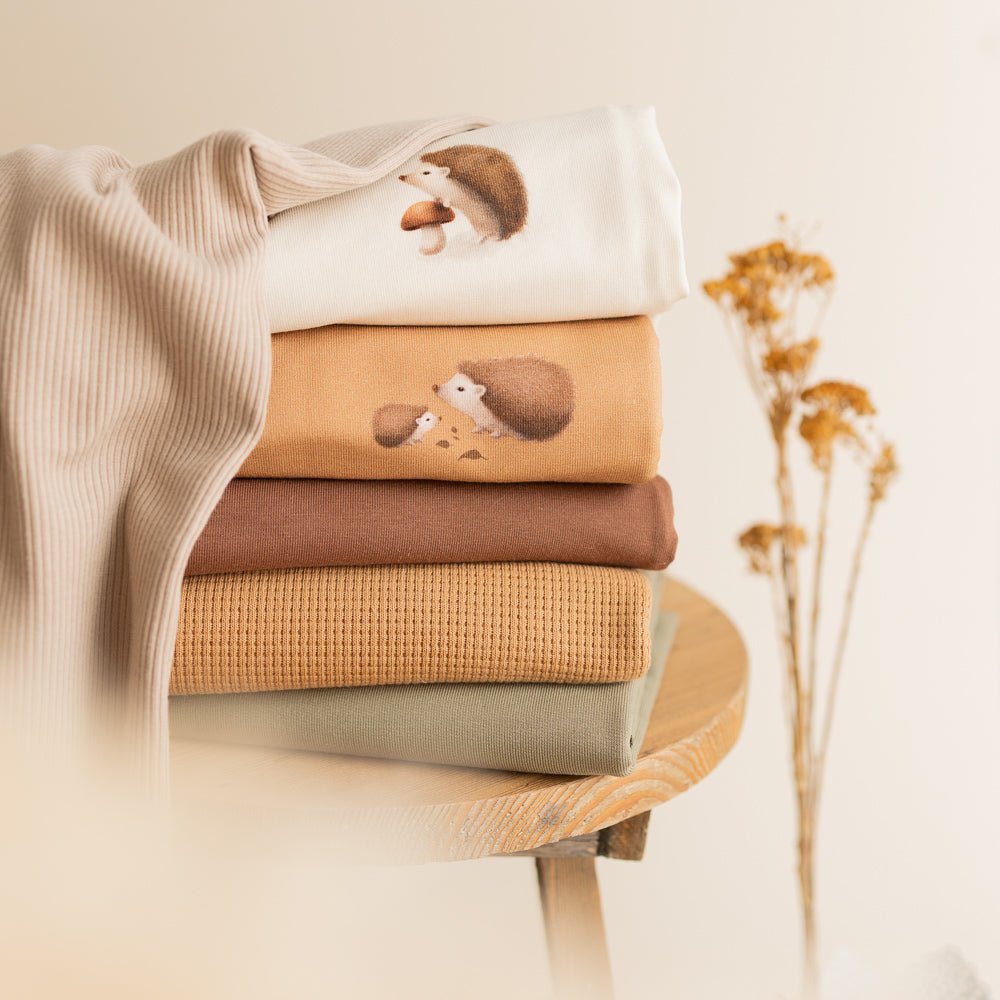 Spiky der Stachlige hell (Igel) | Jersey & French Terry (BIO)