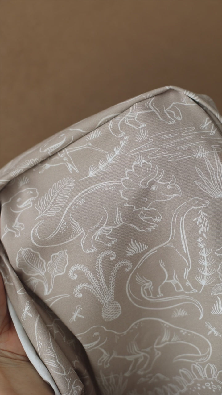 Dinomania dunkel | Jersey & French Terry (BIO)