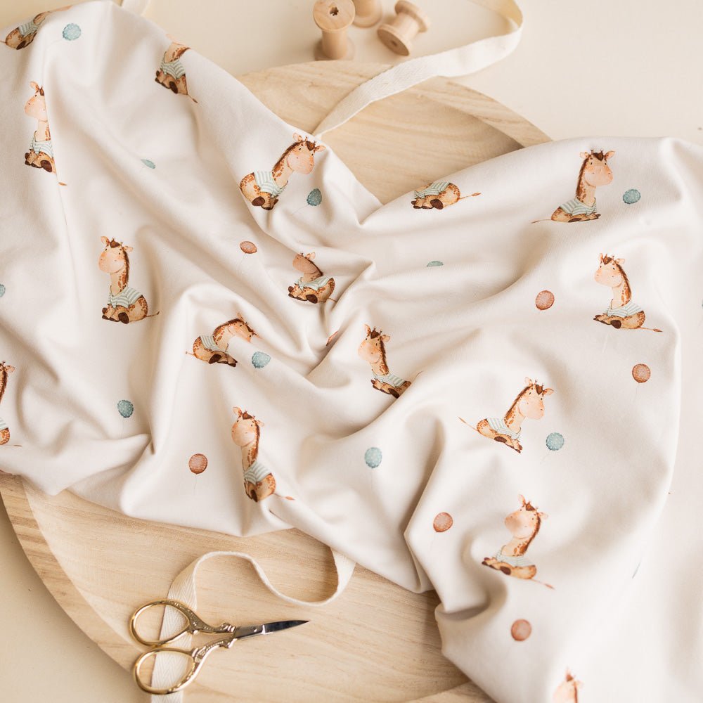 Gigaraffisch hell | Jersey  &  French Terry (BIO)