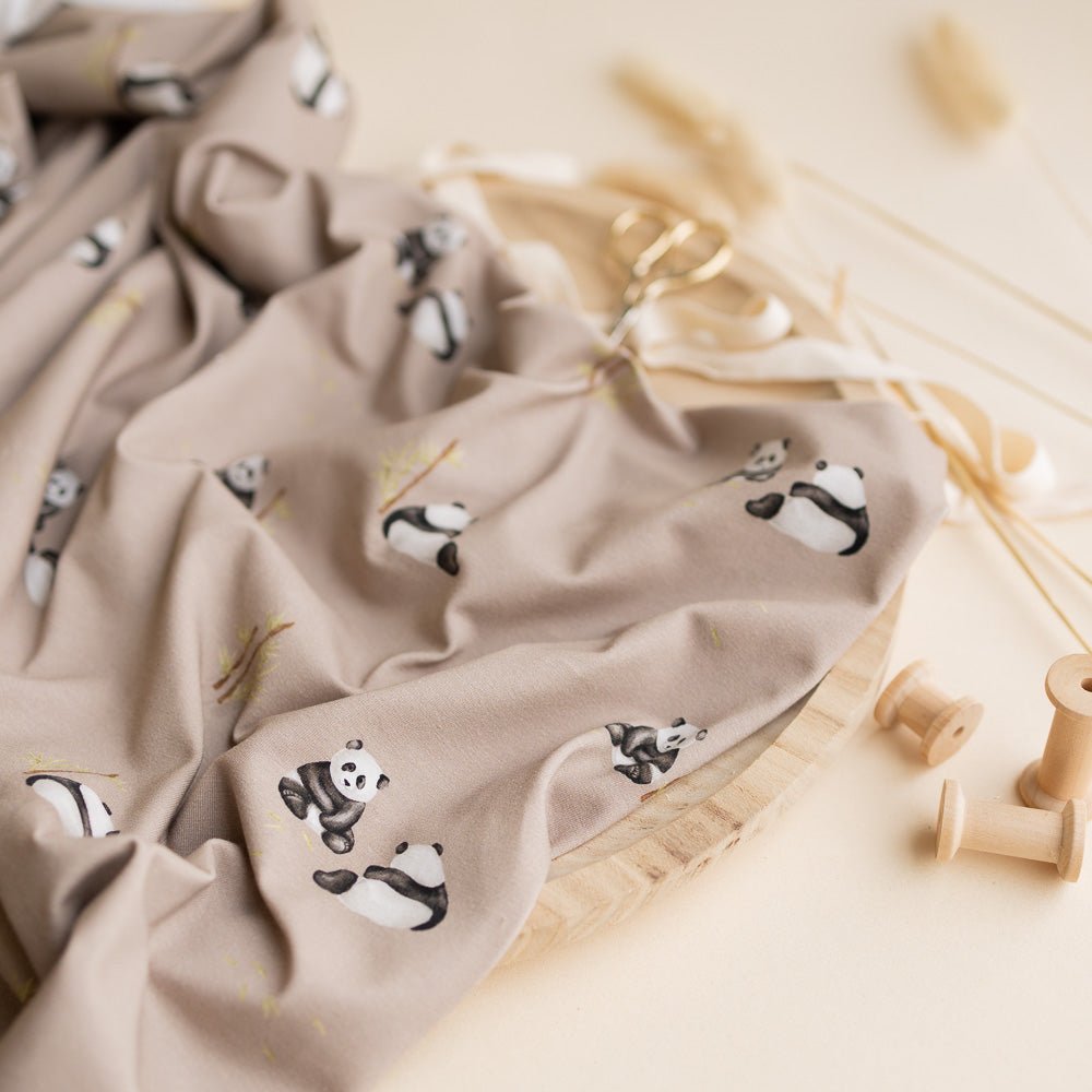 Gisela die Gemütliche dunkel (Panda) | Jersey & French Terry (BIO)