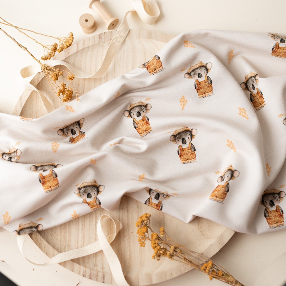 Hucklbärli hell (Koala) | Jersey & French Terry (BIO)