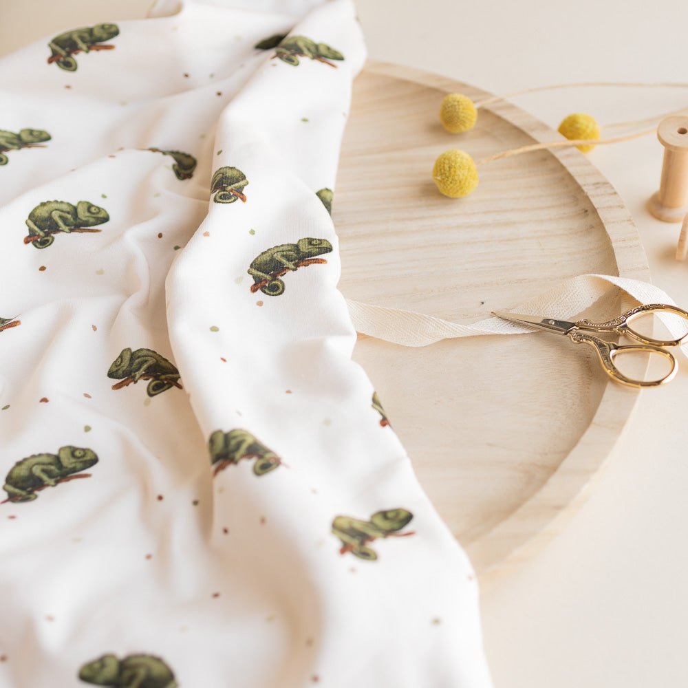 Karla die Kunterbunte hell (Chamäleon) | Jersey & French Terry (BIO)