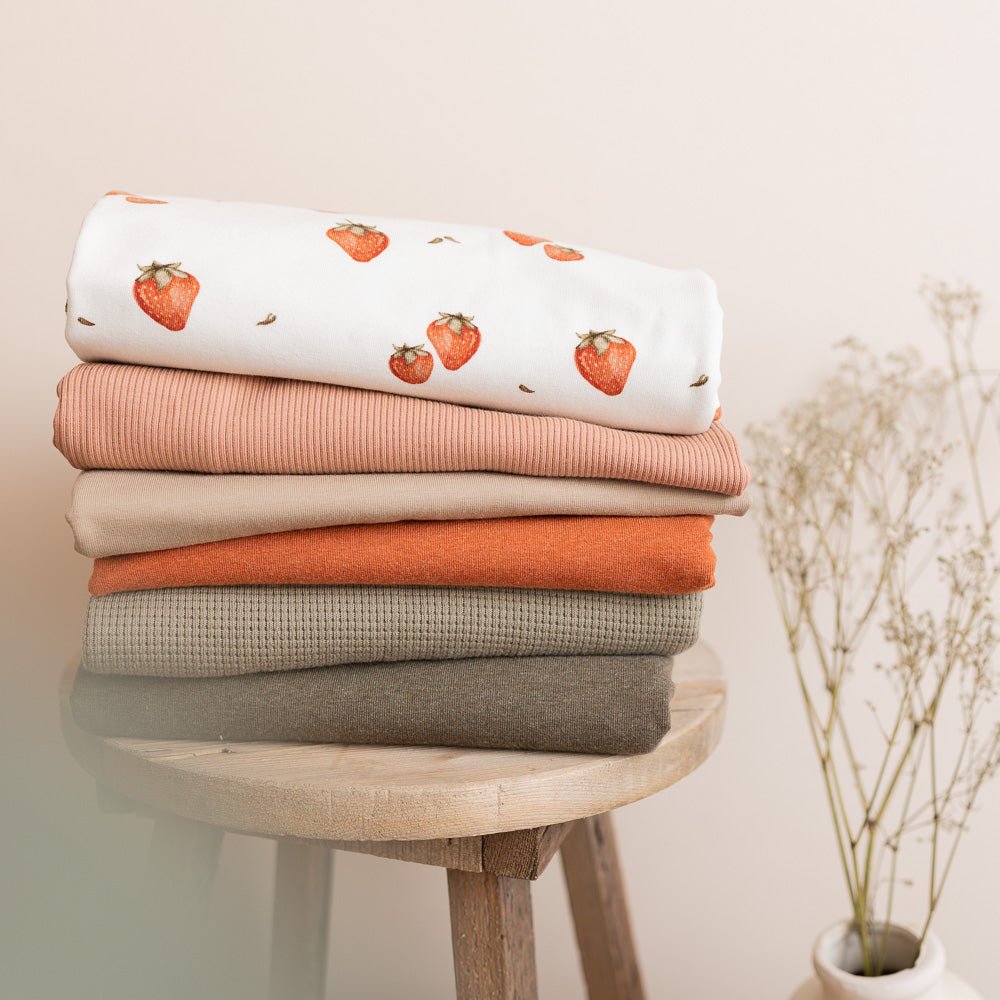 Erdbeertraum  | Jersey  &  French Terry (BIO)