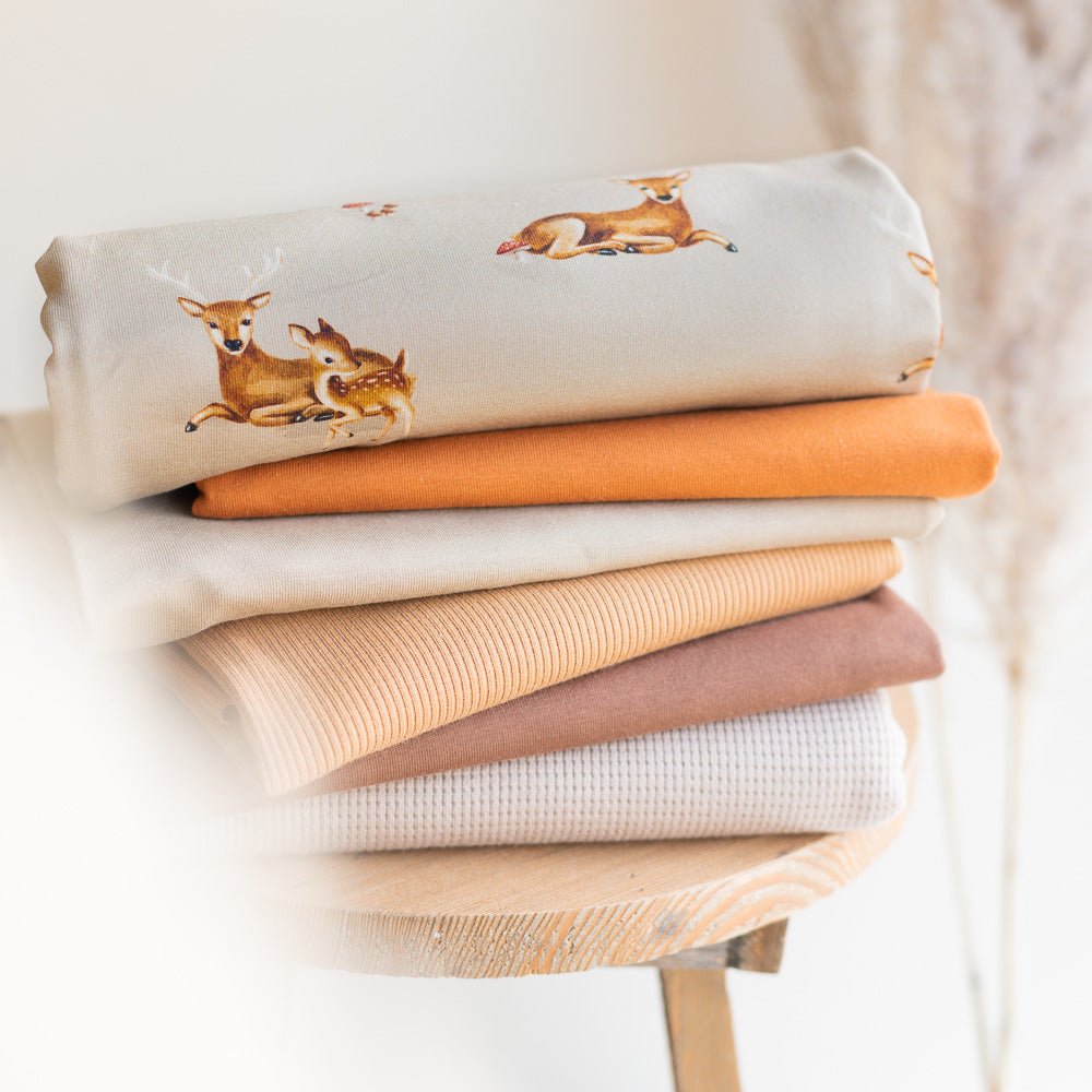 Hugo Hüter des Waldes dunkel (Hirsch) | Jersey & French Terry (BIO)