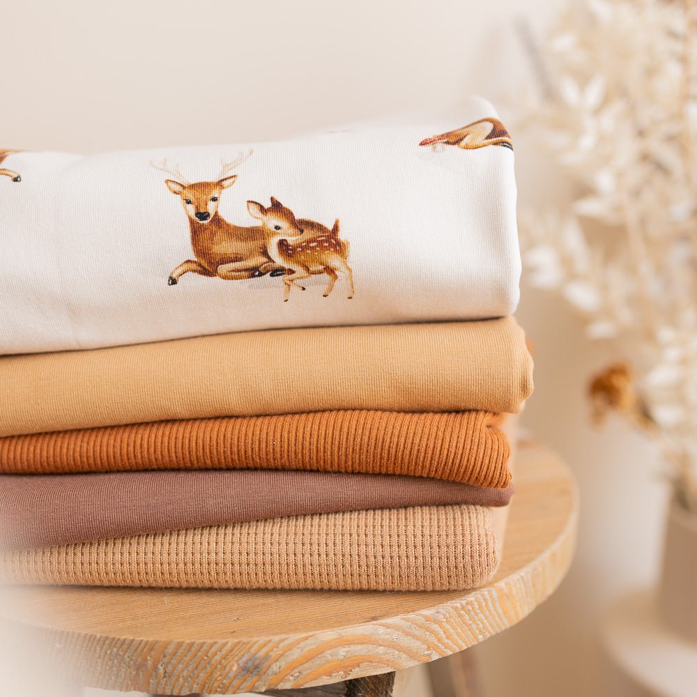 Hugo Hüter des Waldes hell (Hirsch) | Jersey & French Terry (BIO)