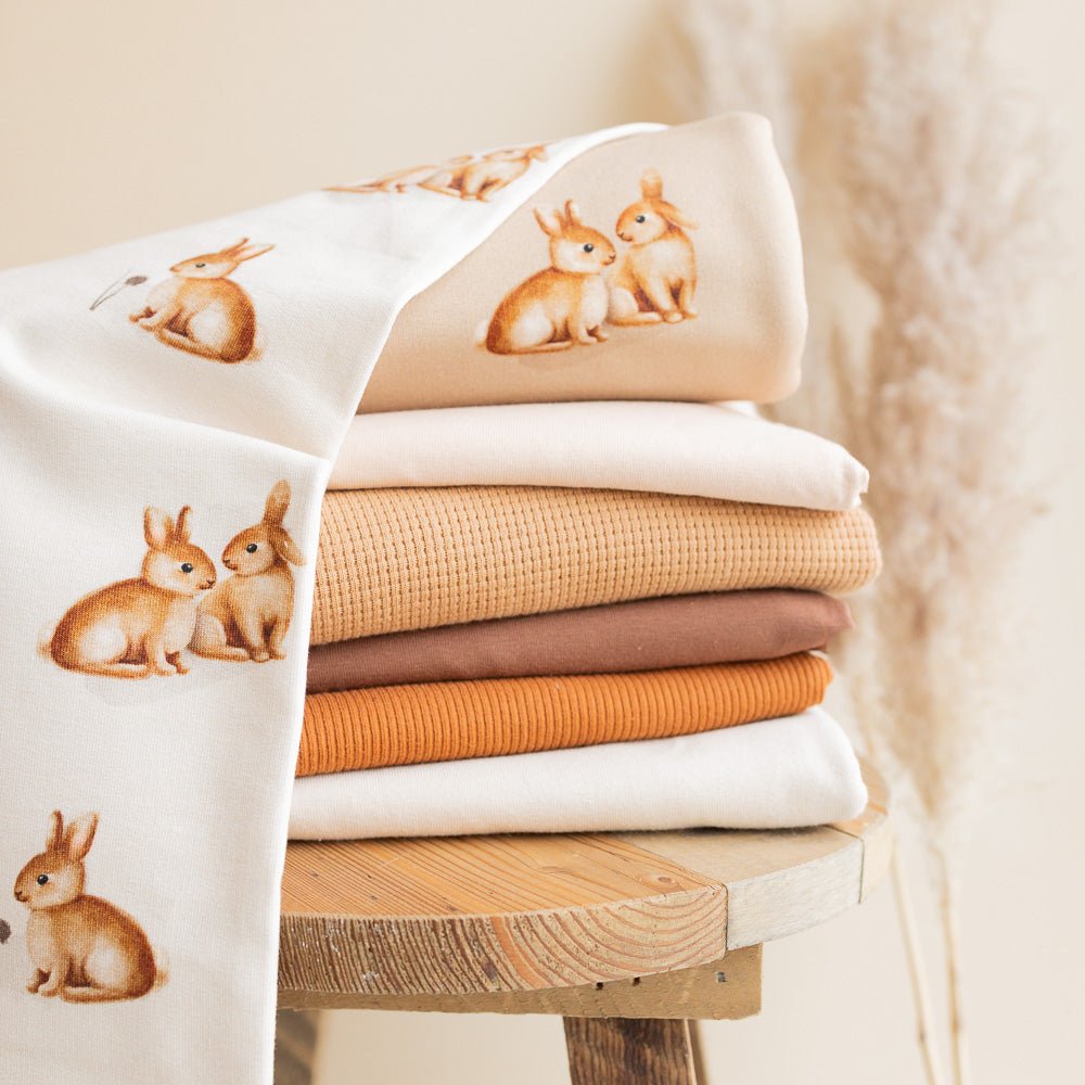 Lotta Langohr dunkel (Hase) | Jersey & French Terry (BIO)