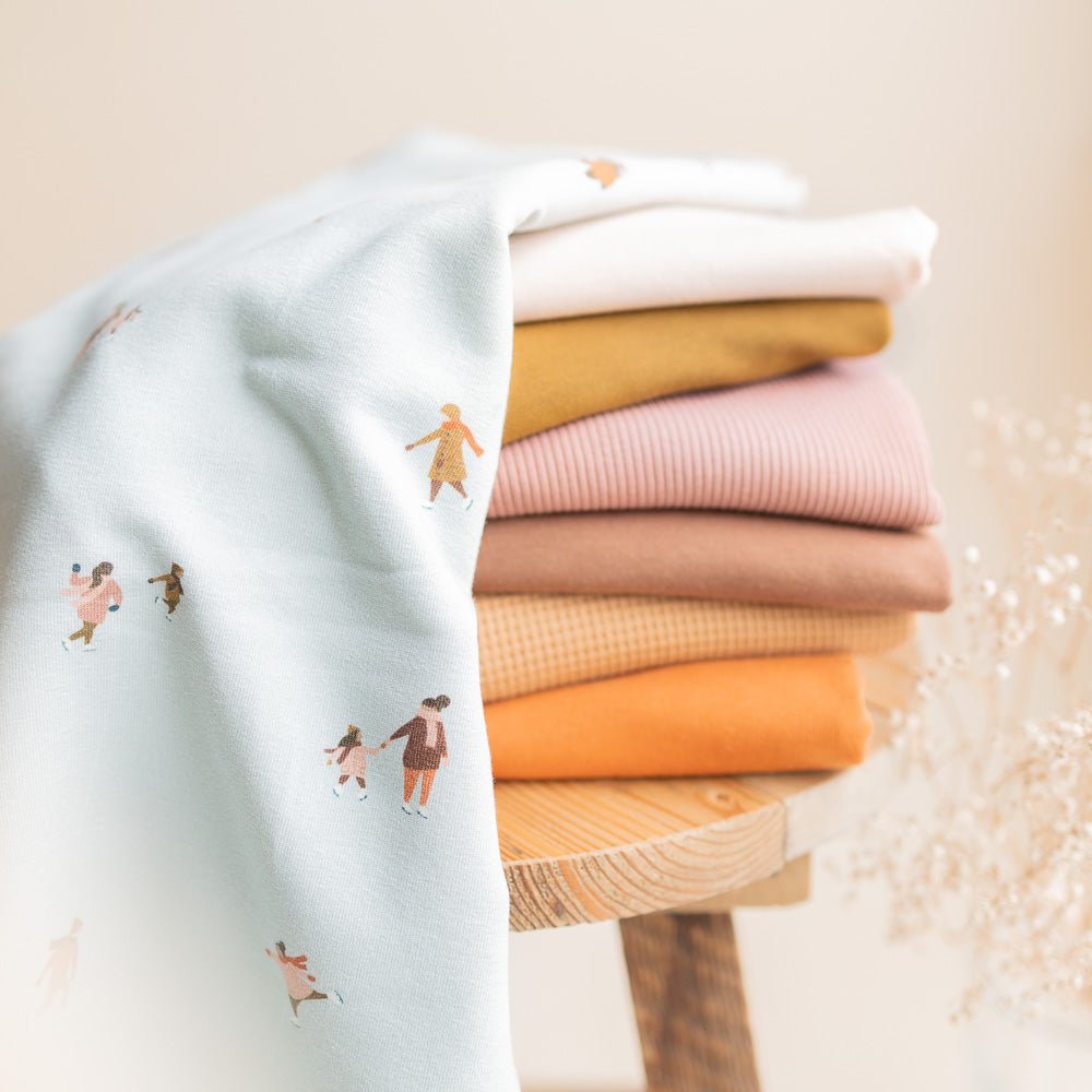 Skate on Ice | verschiedene Stoffarten auf Bioqualität