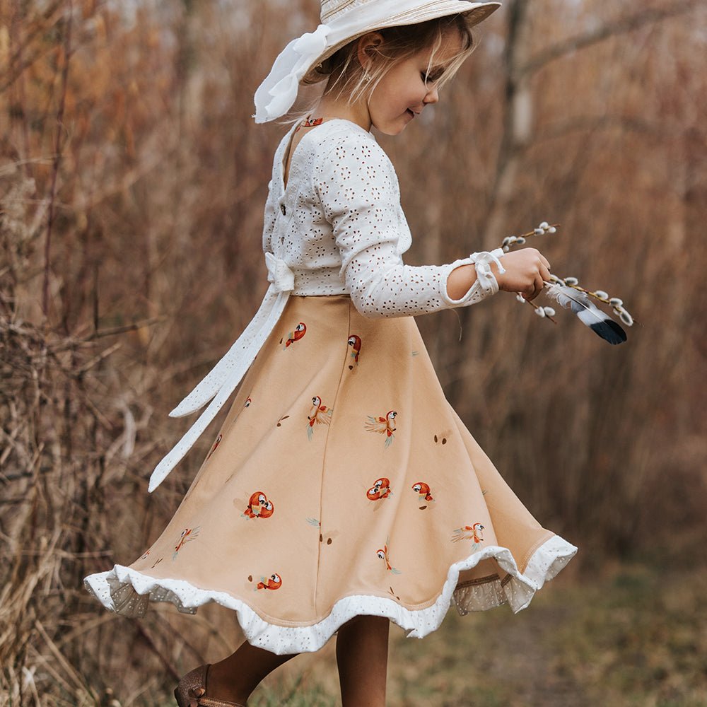 Piet Plapperschnabel dunkel (Papagei) | Jersey  &  French Terry (BIO)