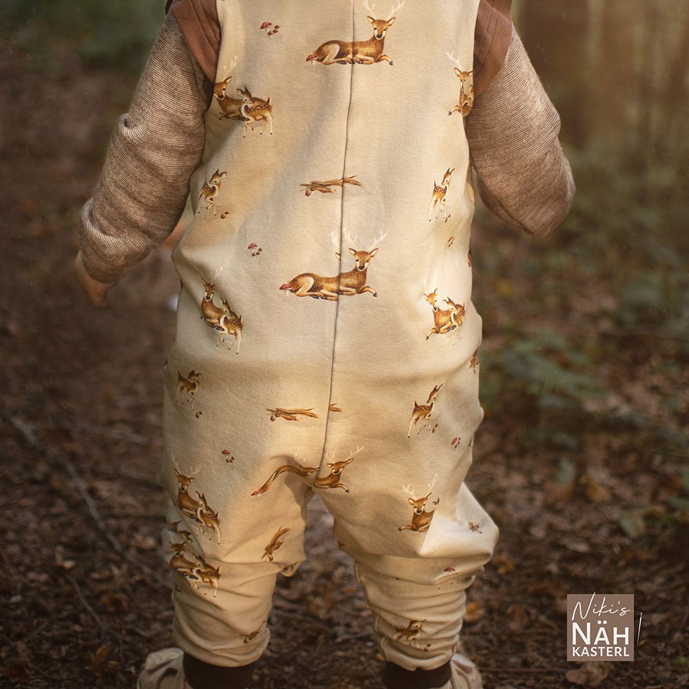 Hugo Hüter des Waldes dunkel (Hirsch) | Jersey & French Terry (BIO)