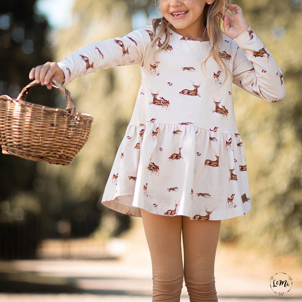 Hugo Hüter des Waldes hell (Hirsch) | Jersey & French Terry (BIO)