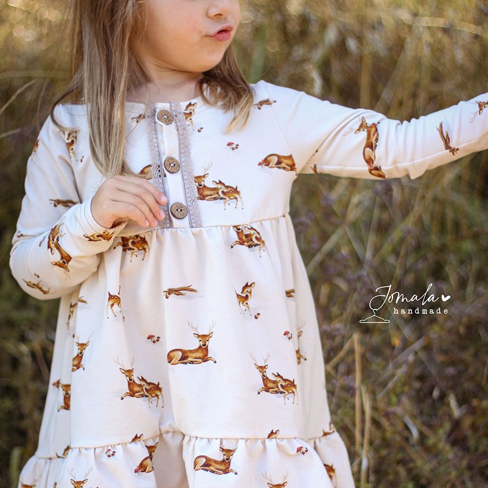 Hugo Hüter des Waldes hell (Hirsch) | Jersey & French Terry (BIO)