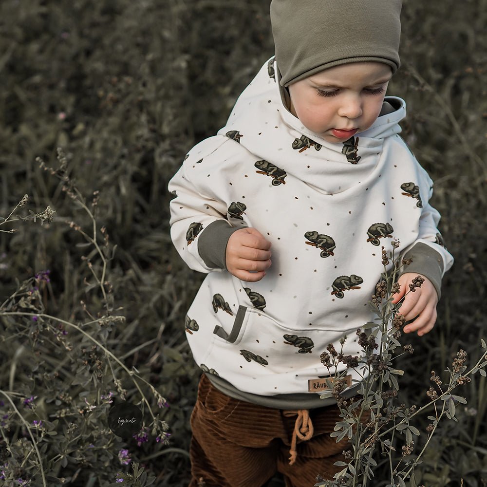 Karla die Kunterbunte hell (Chamäleon) | Jersey & French Terry (BIO)