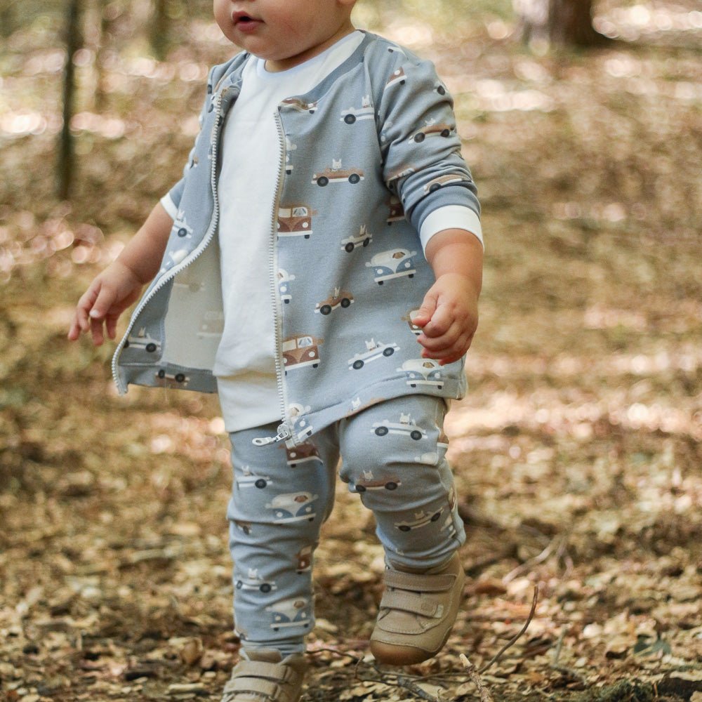 Little Traffic Blue | Jersey  &  French Terry (BIO)