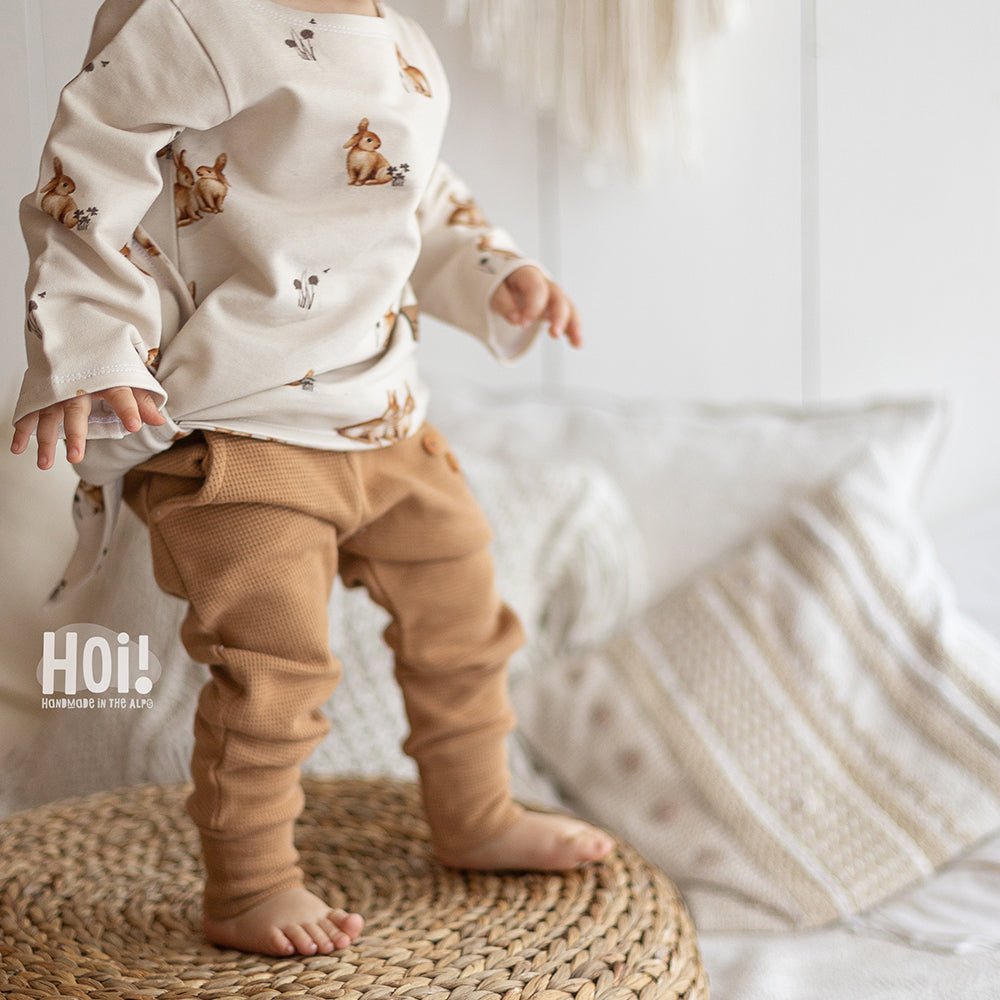 Lotta Langohr hell (Hase) | Jersey & French Terry (BIO)