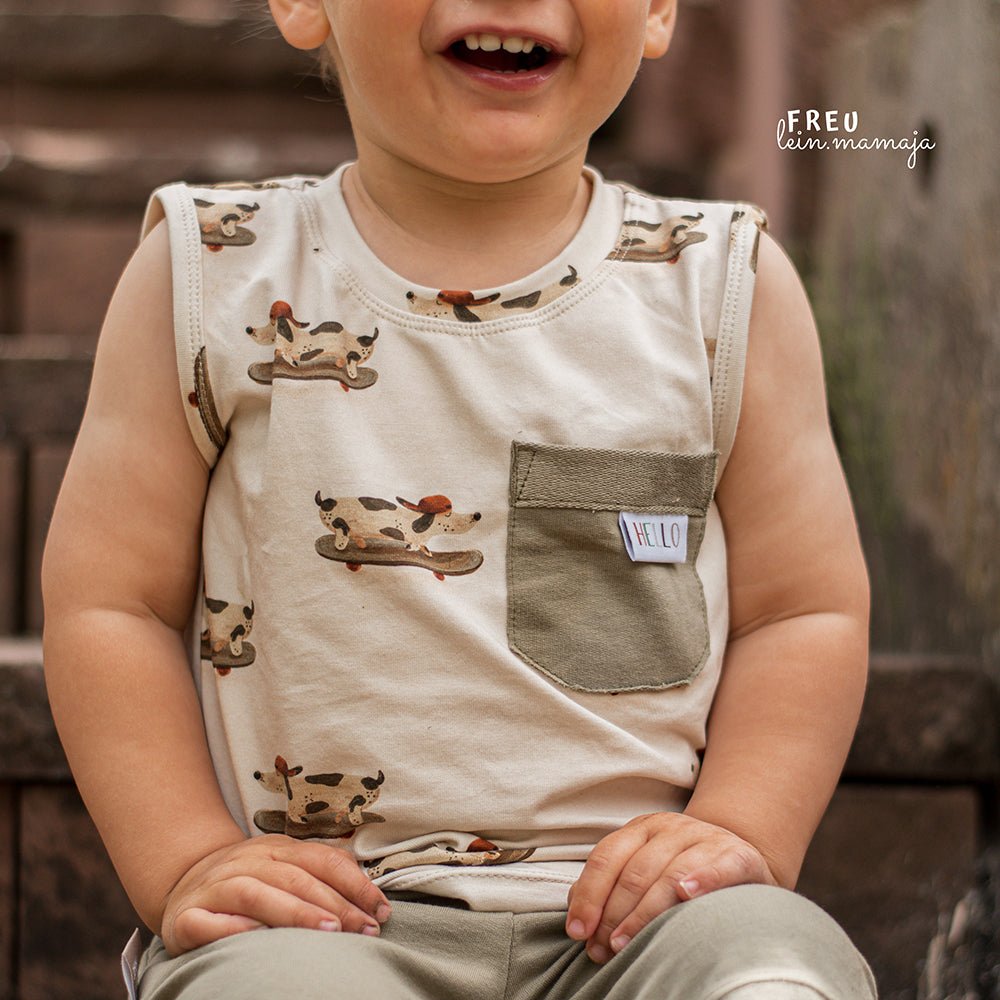 Oskar the Cooldog hell (Hund)| Jersey & French Terry (BIO)