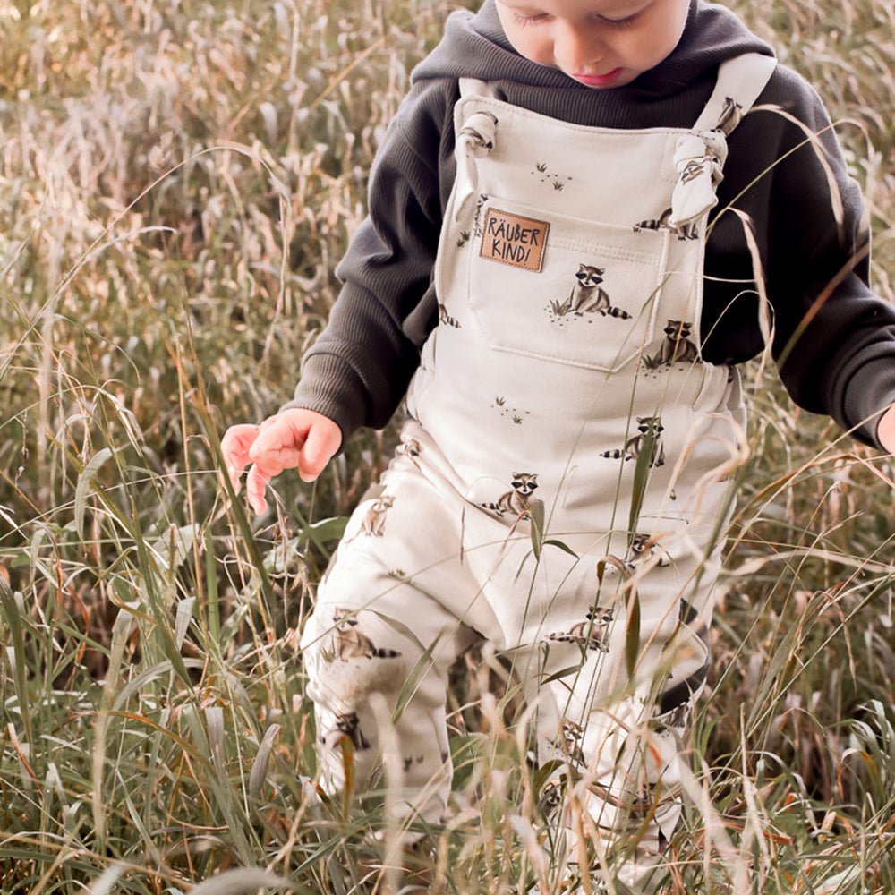 Pauli der Putzige hell  (Waschbär) | Jersey & French Terry (BIO)