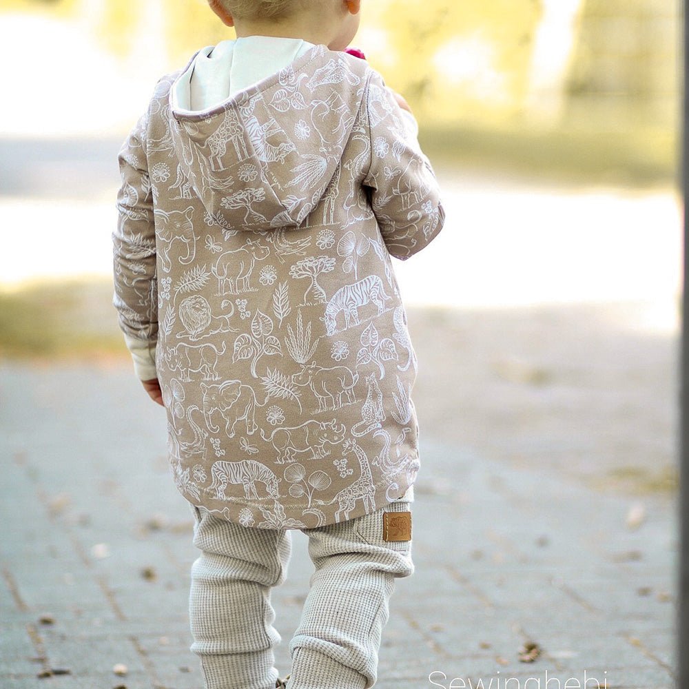 Safarimania dunkel  | Jersey & French Terry (BIO)