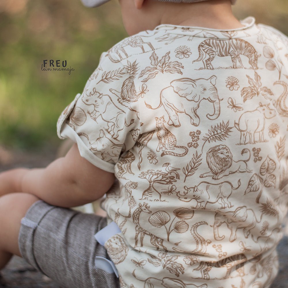 Safarimania hell  | Jersey & French Terry (BIO)