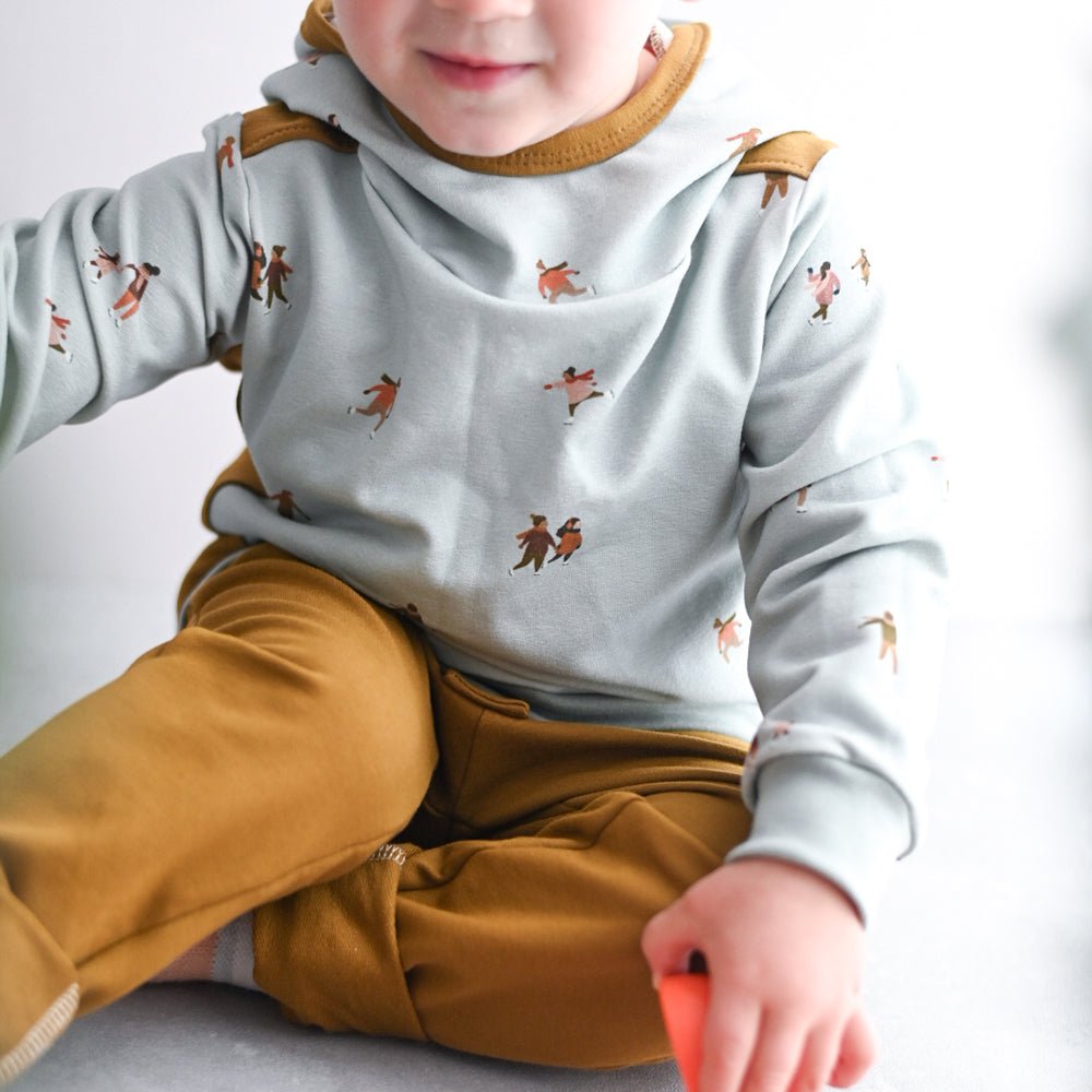 Skate on Ice | verschiedene Stoffarten auf Bioqualität