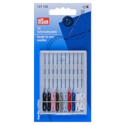 Prym Sofortnäh-Nadel Stahl 9 Farben
