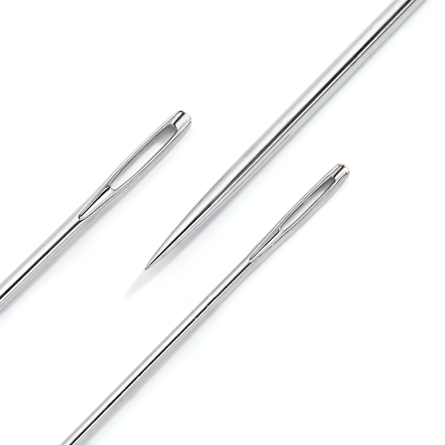 Prym Stopf-Nadel kurz Stahl 5/0–1/0 silber