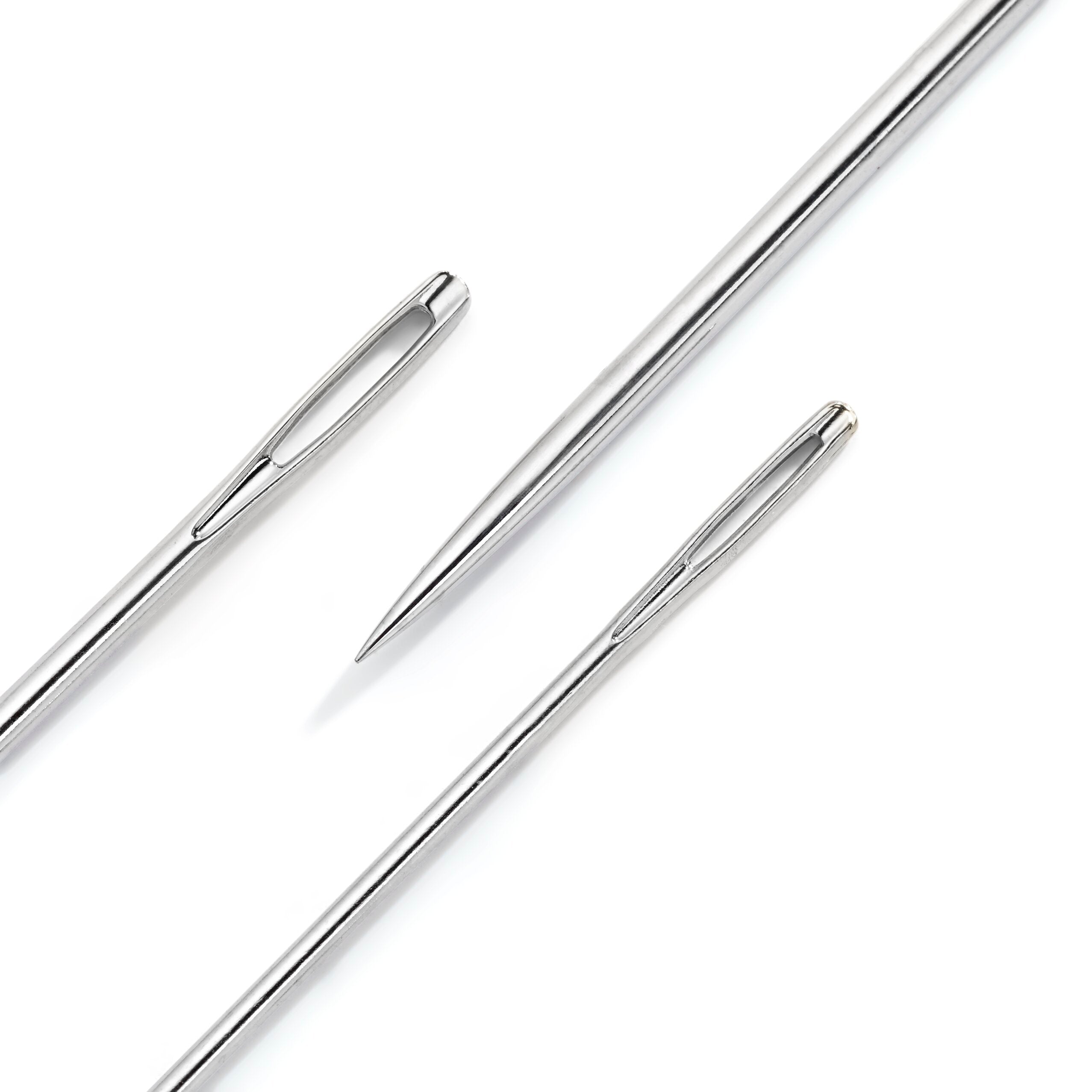 Prym Stopf-Nadel kurz Stahl 5/0–1/0 silber