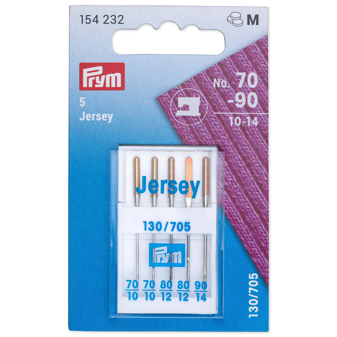 Prym Nähmaschinennadeln Jersey 130/705 70–90