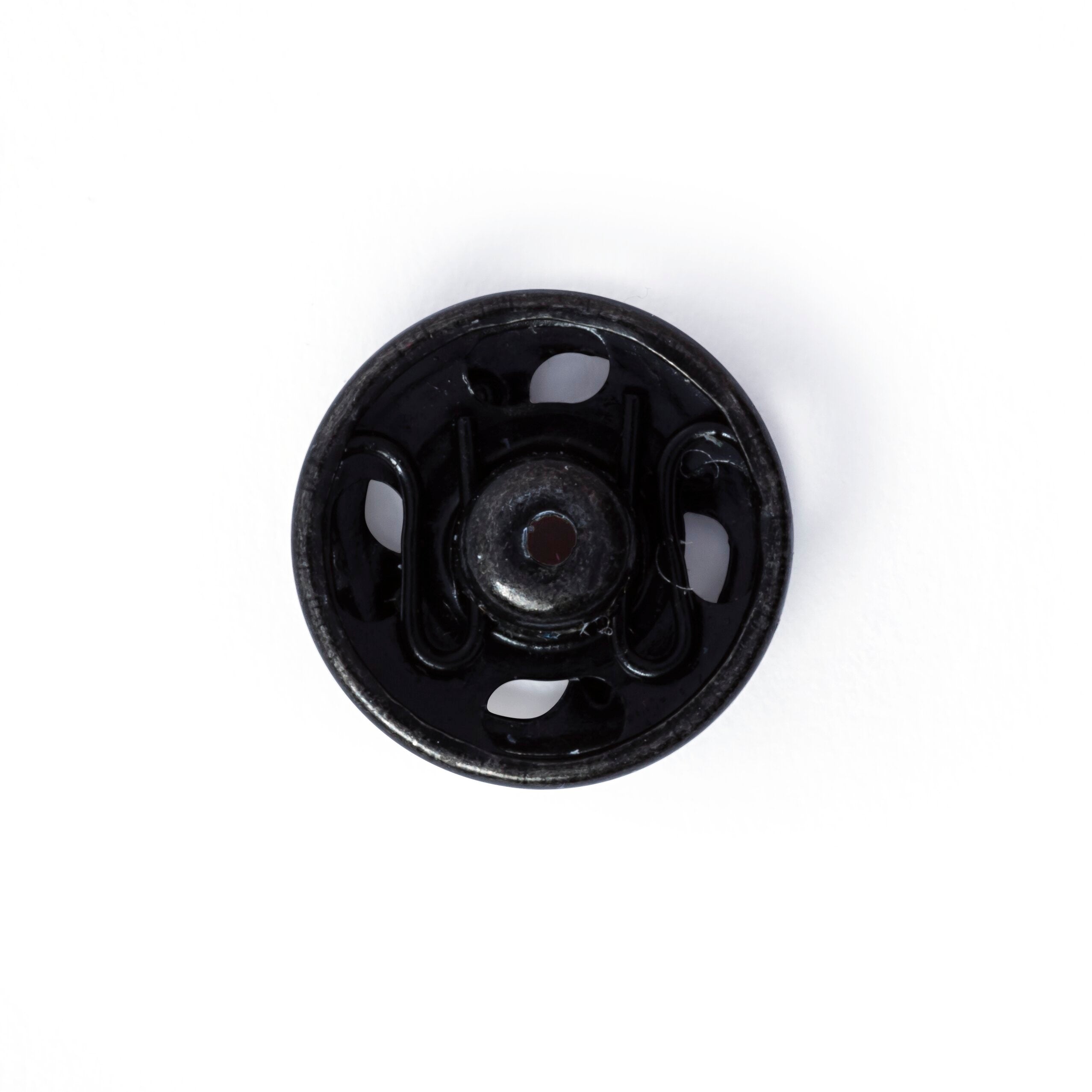 Prym Annäh-Druckknöpfe Messing 11mm schwarz
