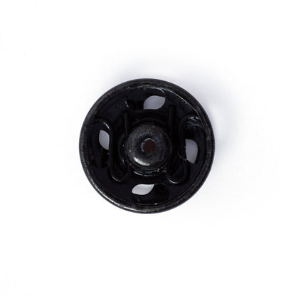 Prym Annäh-Druckknöpfe Messing 11mm schwarz