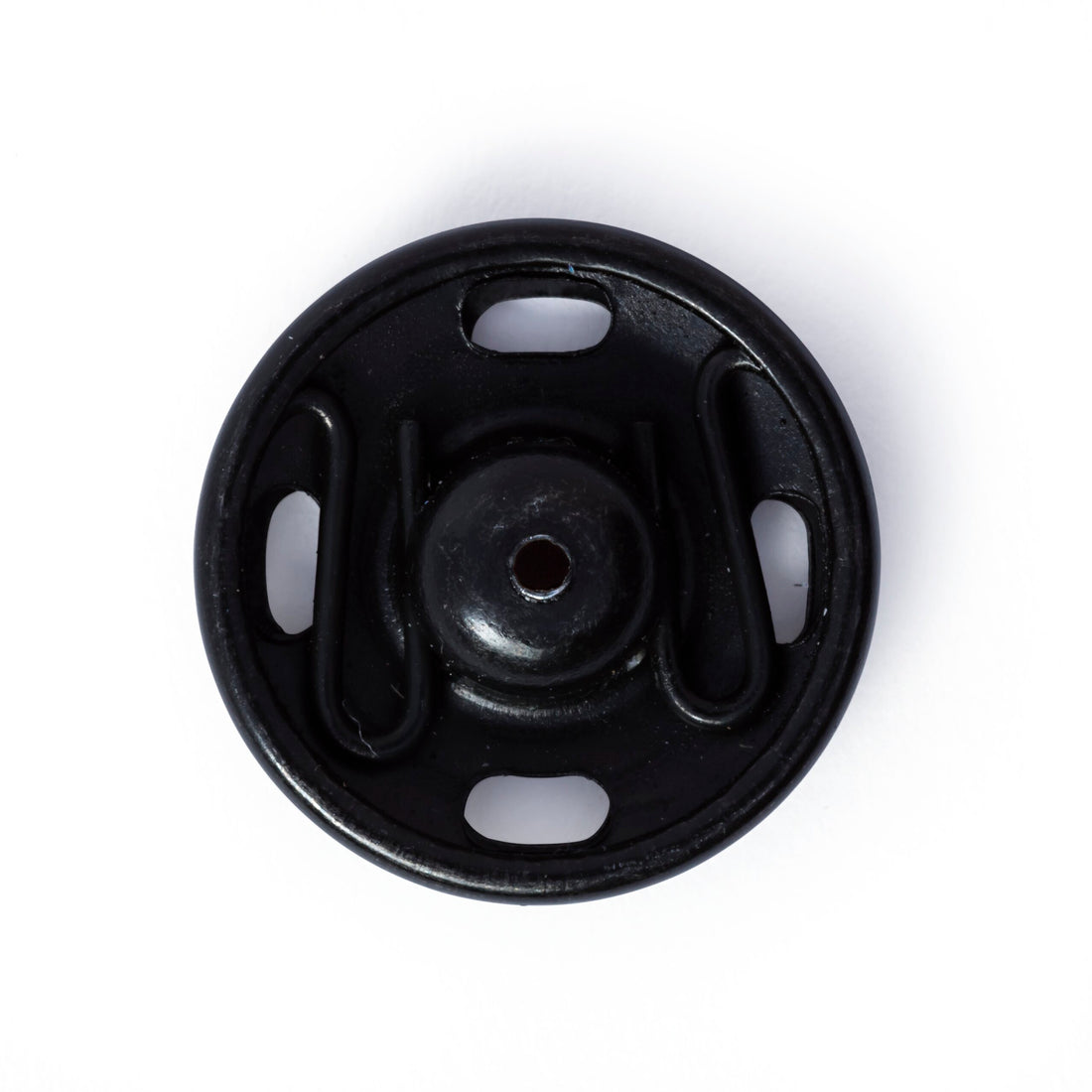 Prym Annäh-Druckknöpfe Messing 15mm schwarz