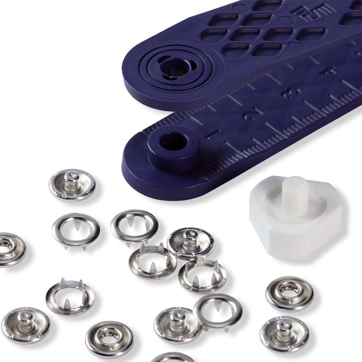 Prym Druckknöpfe Jersey Ø 8 mm silber