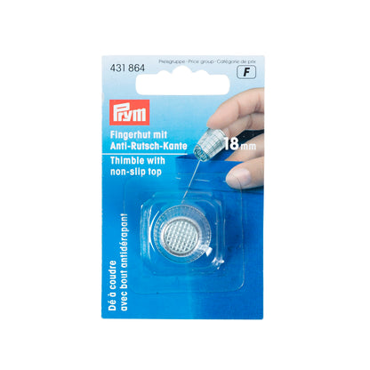 Prym Fingerhut Zinkdruckguss 18,0mm silber