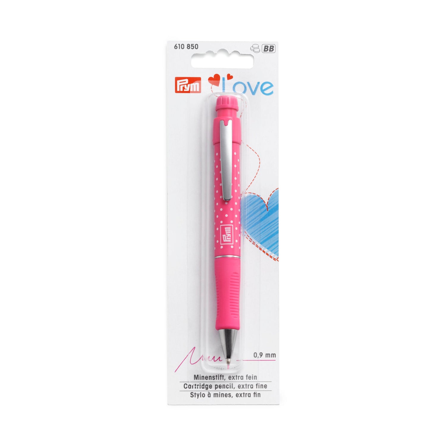 Prym Love Minenstift extra fein 0,9 mm pink