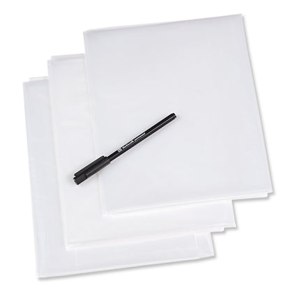 Prym Schnittmusterfolien mit Stift 3 Bögen
